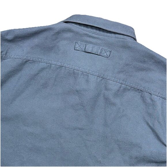 Duluth Trading Heavyweight Canvas Jacket Mens 3XL Fleece Lined Work Shirt Snap - Picture 12 of 12